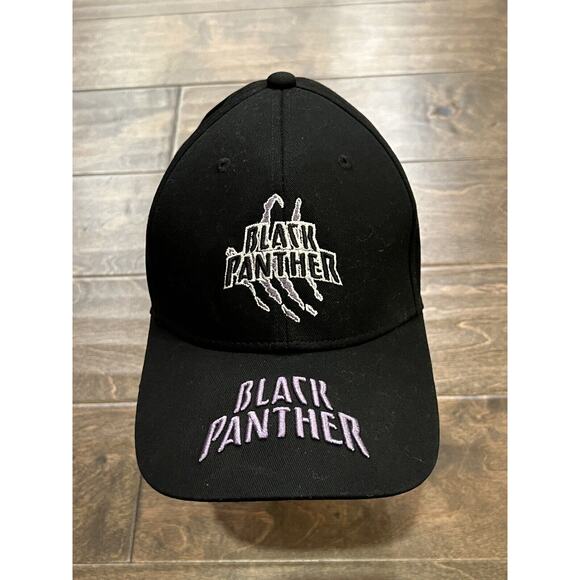 Volvik Marvel Unisex Black Panther Purple Adjustable Strapback Hat Baseball Cap - Picture 2 of 9